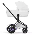 Cybex ePriam Style Sähköavusteiset Lastenvaunut matt black off white wauva - Yhdistelmävaunut - 526000243-PYOW - 4