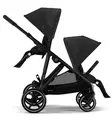 Cybex Gazelle S Twin Kaksosvaunut moon black wauva - Kaksos- ja sisarusrattaat - 522002703-PTW - 7