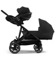 Cybex Gazelle S Twin Kaksosvaunut moon black wauva - Kaksos- ja sisarusrattaat - 522002703-PTW - 4