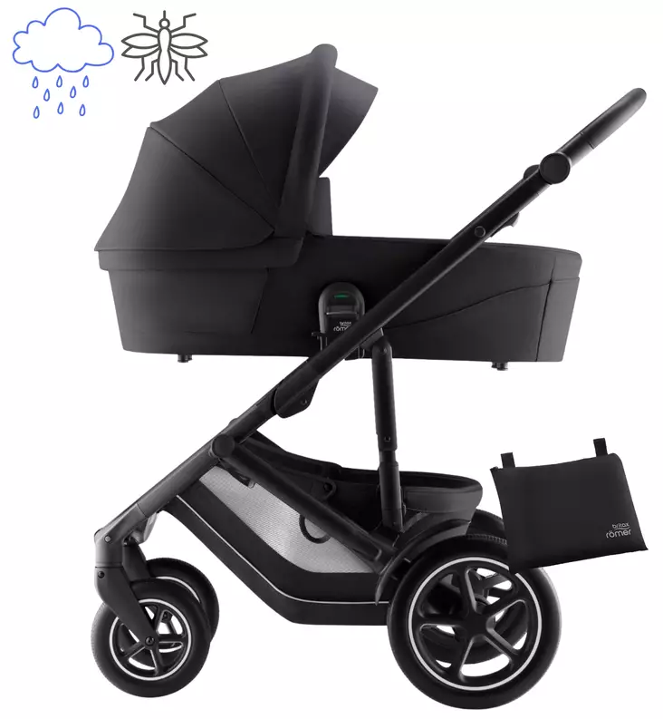 Britax Smile 5Z Lastenvaunujen Starttipaketti Sade-ja hyönteissuojilla wauva - Yhdistelmävaunut - 2000041708-PW - 1