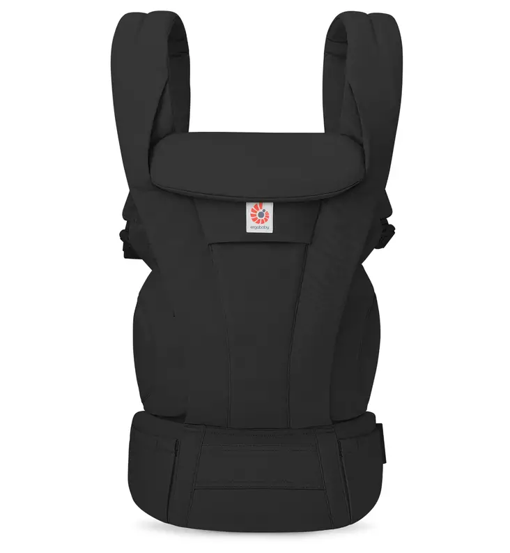 Ergobaby Omni Deluxe Kantoreppu cotton onyx black wauva - Kantoreput ja kantorinkat - BCODCONYX - 1