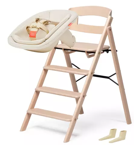 KAOS KLAPP Syöttötuoli Starttipaketti Vauvalle natural beech wauva - Syöttötuolit - KLA-BEE-NAT-PBABY - 1