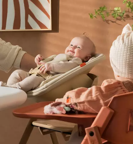 KAOS KLAPP Syöttötuoli Starttipaketti Vauvalle oak natural wauva - Syöttötuolit - KLA-OAK-NAT-PBABY - 2