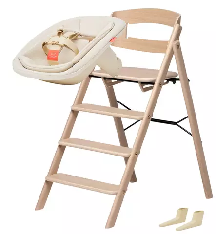KAOS KLAPP Syöttötuoli Starttipaketti Vauvalle oak natural wauva - Syöttötuolit - KLA-OAK-NAT-PBABY - 1