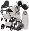 Cybex Priam Style Lastenvaunujen All-in-One Starttipaketti City Grey wauva - Yhdistelmävaunut - 526000201PALLCITY - 1