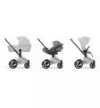 Cybex Priam Style Lastenvaunujen All-in-One Starttipaketti city grey rose gold wauva - Yhdistelmävaunut - 526000221PALLCITY - 13