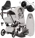 Cybex Priam Style Lastenvaunujen All-in-One Starttipaketti city grey rose gold wauva - Yhdistelmävaunut - 526000221PALLCITY - 1