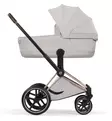 Cybex Priam Style Lastenvaunujen All-in-One Starttipaketti city grey rose gold wauva - Yhdistelmävaunut - 526000221PALLCITY - 2