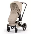 Cybex Priam Style Lastenvaunujen All-in-One Starttipaketti cozy beige rose gold wauva - Yhdistelmävaunut - 526000221PALLCOZY - 36