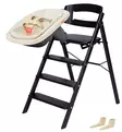 KAOS KLAPP Syöttötuoli Starttipaketti Vauvalle black oak wauva - Syöttötuolit - KLA-OAK-BLA-PBABY - 1