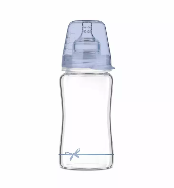 lovi_diamond_glass_tuttipullo_baby_shower_blue_wauva - Tuttipullot ja tuttipäät - 74_204boy - 1