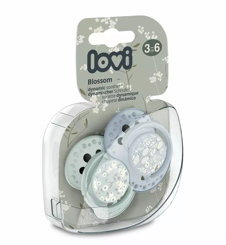 Lovi tutti dynaaminen blossom Blue wauva - Tutit ja tuttinauhat - 22-922BOY - 1