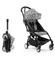 Stokke Yoyo3  Matkarattaat mustalla rungolla zebra wauva - Matkarattaat - 646002-PZ - 8