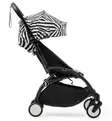 Stokke Yoyo3  Matkarattaat mustalla rungolla zebra wauva - Matkarattaat - 646002-PZ - 4
