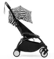 Stokke Yoyo3  Matkarattaat mustalla rungolla zebra wauva - Matkarattaat - 646002-PZ - 5